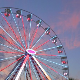 Ferris Wheel at Pavilion Park West at Broadway in Myrtle Beach, SC